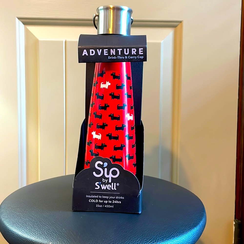 Sip by Swell Savvy Scotties insulated steel bottle